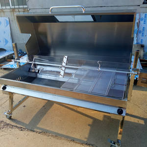 Grill Barbecue da Esterno Personalizzato da Fabbrica con Piastra e Girarrosto <span class=keywords><strong>a</strong></span> <span class=keywords><strong>Gas</strong></span> Propano e Metano - Product Image 4