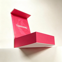 Boîte cadeau en carton rigide personnalisée avec logo en relief, fermeture magnétique, boîte cadeau en papier pour cosmétiques, boîte pour soins de la peau
