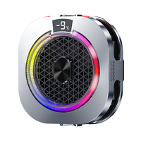 Radiateur de téléphone à semi-conducteurs AntarcChill 25W, refroidissement haute puissance, conception à clip magnétique, 100 vitesses de vent réglables, lumière RGB