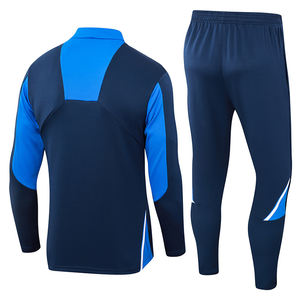 Ensemble de survêtement d'entraînement long automne-hiver 24/25 Porto, demi-zip, séchage rapide, tenue de sport, uniforme de football des clubs européens - Product Image 4