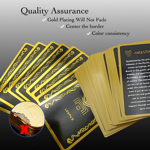 Cartes de guidance spirituelle personnalisées sur mesure, outil de divination mystérieux, <span class=keywords><strong>carte</strong></span> de tarot personnalisée avec pellicule holographique - Product Image 6