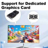 Komputer all-in-one terlaris 24/27/22 inci layar 2K 4K desktop gaming I7/I5/I3 dilengkapi khusus dengan GPU RTX 2080 yang cocok