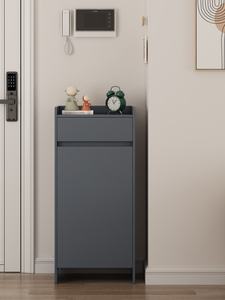 Mueble Zapatero, para <span class=keywords><strong>Entrada</strong></span>, Sencillo y Moderno, para Espacios Estrechos, <span class=keywords><strong>Entrada</strong></span> de Ascensor, Ahorro de Espacio, Mueble Esquinero de Almacenamiento, Balcón - Product Image 2