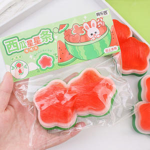 Nuevo Juguete Blandito de Frutas de Verano, Material TPR Ecológico, Lindos Squishies de Sandía y Estrella para Niños de 5 a 7 Años, Alivia el Estrés - Product Image 6