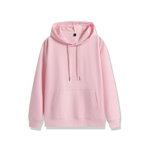 Sudaderas lisas de alta calidad para mujer, sudaderas holgadas de algodón 100% bordadas, sudaderas esenciales de gran tamaño para mujer - Product Image 5