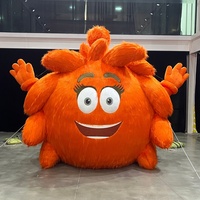 Ballon gonflable géant en peluche de 8,6 m / 28,22 pi, mascotte gonflable, design personnalisé, publicité gonflable commerciale, dessin animé gonflable