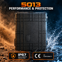Valise rigide personnalisable étanche IP67 avec mousse de protection, pour outils et équipements, idéale pour les voyages en extérieur