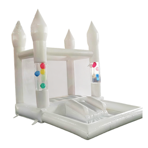 Château gonflable en PVC couleur personnalisée, <span class=keywords><strong>mini</strong></span>-glissades, jeux de plein air, piscines à balles, ballons flottants, bulle commerciale - Product Image 6