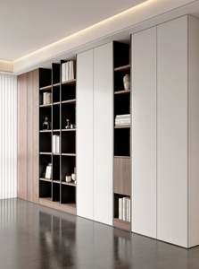 Elegante y Sencillo Librero de Madera para Hogar, Oficina, Escuela, Hotel o Apartamento, Perfecto como Complemento de Armario para Dormitorio o Comedor - Product Image 4