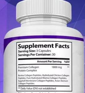 Hızlı Kargo OEM Özel Etiketli Süper Takviye Kolajen, C Vitamini ile Yetişkinler İçin Cilt, Saç, Tırnak ve Eklem Desteği Kapsülü - Product Image 2