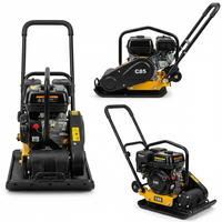 ACE WH-C85 Nouvelle Plaque Vibrante Compacteuse à Essence de 87 kg pour Petites Travaux de Construction, Haute Efficacité, 5,5 CV
