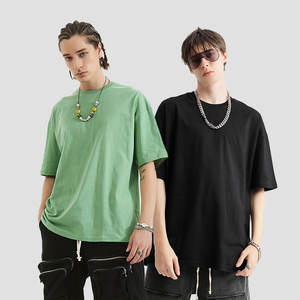 Haute qualité 100% coton lourd coton T-shirt personnalisé vierge impression surdimensionné t-shirts pour hommes - Product Image 4