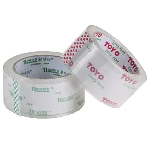 clear newera BOPP adhesive packing tape water activated tape