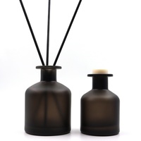 Vente en gros de bouteilles de diffuseur à roseaux 50ml 100ml bouteille carrée ronde bouteilles de diffuseur à roseaux en verre avec liège