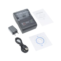 Harga Pabrik Printer Thermal Mini Portabel Android Bluetooth USB Nirkabel 58Mm Panel Bagus untuk Taksi, 203dpi, Ready Stock