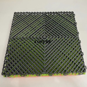 <b>Plastic</b> Interlocking Garage Flooring <b>Tiles</b> PP <b>Plastic</b> Floor <b>Tiles</b> - Product Image 5