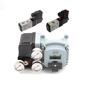 อุปกรณ์ไฟฟ้าอัจฉริยะ Masoneilan SVI II พร้อมโซลินอยด์ Airtac 4V210-08 SVI II อัจฉริยะ SVI II - Product Image 5