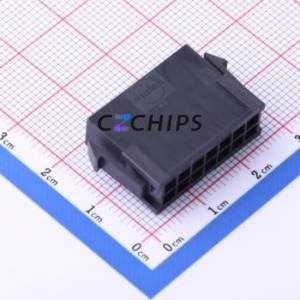 430201400 Housing (Wire-to-Board / Wire-to-Wire) P=3mm Connector 2x7P 3mm Micro-Fit (MX 3.0) 3mm - Product Image 1