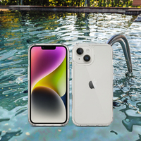 Étui de téléphone transparent anti-rayures anti-traces de doigts résistant aux chocs 2024 pour iPhone 16 15 14 13 12 11 16 Pro Max 7 8 Plus