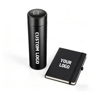 Promo Gift Temperature Water Bottle Stainless Steel Waterbottle Digital Botellas De Agua Smart Water Bottle With Custom Logo - Product Image 1