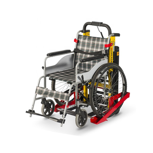 Silla de Ruedas Plegable de Aluminio Resistente Dragon para Subir Escaleras con Capacidad de 160 <span class=keywords><strong>kg</strong></span> para Levantar Sillas de Ruedas - Product Image 3