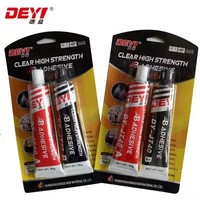 Colle acrylique AB modifiée haute résistance transparente et imperméable pour applications de collage et de réparation multi-matériaux