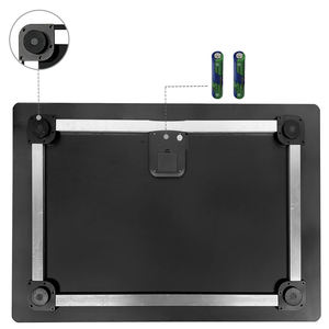 맞춤형 <span class=keywords><strong>100KG</strong></span> 디지털 애완동물 체중계 65*45cm 또는 80*50cm 플랫폼 강화유리 OEM 지원 - Product Image 6