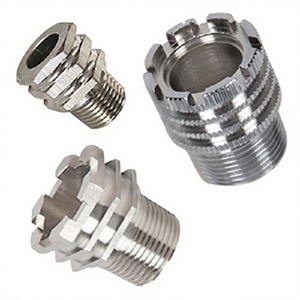 Insertos Roscados Macho para Fijación de Madera y Otros Materiales, Insertos de Latón Premium para Tornillos PPR y Madera, Duraderos y Resistentes a la Corrosión - Product Image 1