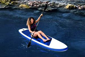 Planche de surf SUP Hydro Force Rip <span class=keywords><strong>Tide</strong></span> en PVC, durable, stable, portable, légère, pour utilisation en extérieur sur rivière, OEM GHealth GH09 - Product Image 3