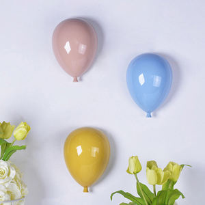 Nuovi vasi <span class=keywords><strong>in</strong></span> <span class=keywords><strong>ceramica</strong></span> da appendere alla <span class=keywords><strong>parete</strong></span> con <span class=keywords><strong>palloncini</strong></span> <span class=keywords><strong>in</strong></span> <span class=keywords><strong>ceramica</strong></span> creativi per la decorazione domestica dell'interno - Product Image 4