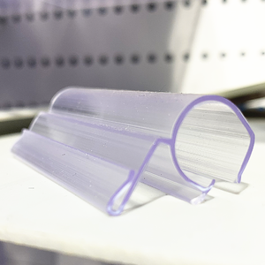 Pvc nhựa đùn Dải dữ liệu siêu thị giá khuyến mãi hiển thị nhỏ giữ nhãn, giá tag chủ nhãn - Product Image 2