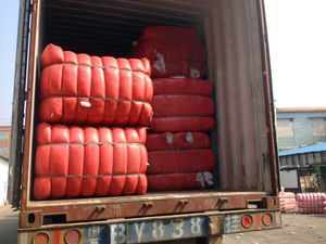 Fil de <span class=keywords><strong>polyester</strong></span> vierge la société production de boules de tissu en fibre de <span class=keywords><strong>polyester</strong></span> marron pour oreillers - Product Image 6