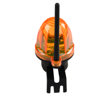 YET6139 LED-Sicherheits-Taschenlampe mit Einbruchalarm Wasserbeständig DC/AC 12V-220V für Schiebetüren Garagentore Barriere-Systeme
