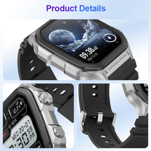 2025ใหม่นาฬิกาอัจฉริยะแนวสปอร์ตมี GPS ขนาด1.85นิ้ว5ATM กันน้ำได้ - Product Image 6