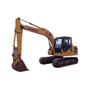 รถขุดไฮดรอลิก Komatsu PC120-7 ขนาด 12 ตัน พร้อมมอเตอร์และปั๊ม สภาพดี มีสินค้าพร้อมขาย - Product Image 1