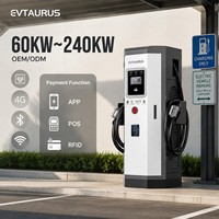 Estaciones de Carga Rápida DC para Vehículos Eléctricos de Nueva Energía 60KW 120KW 160KW CCS GBT NACS para Coches Eléctricos Ocpp 1.6