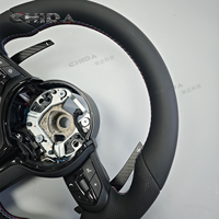 Volant en cuir avec palettes magnétiques adapté aux BMW F10 F30 F20 F11 F22 F31 F32 F36 320 F15 F25 F07 F01 M3 M4 M5 M6