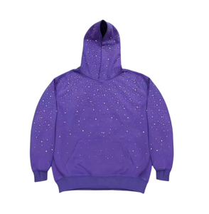 Sudadera con Capucha Purple Galaxy para Hombre, Sudadera con Bolsillo, Ropa Casual de Calle - Product Image 1