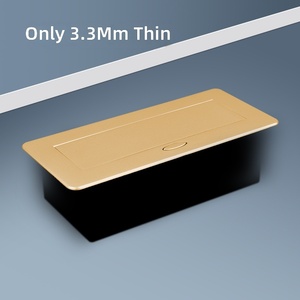 Presa da Scrivania a Tre Fori Multiuso Incorporata 13A <span class=keywords><strong>EU</strong></span> UK e US - Product Image 3