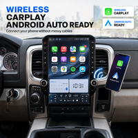 Lecteur DVD radio vidéo Android 14,5'' pour Dodge Ram 1500 2013-2018 avec navigation GPS pour voiture