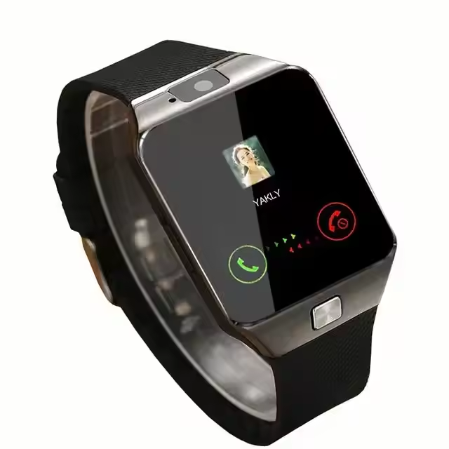 Hot Sale Touch Screen Smart Watch Dz09 With Blue Tooth Camera Wrist Watch Sim Card Smart Watch for Ios Android Phones