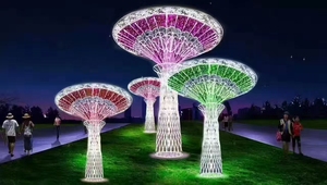 Luces LED Decorativas de Torre con Temática Navideña 3D para Exteriores, Iluminación Festiva y Decoraciones Navideñas - Product Image 6