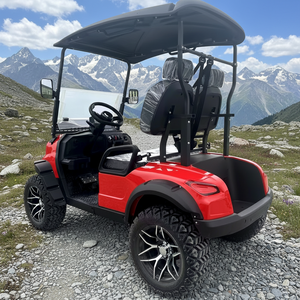 RENQI 2-Seat Electric Truck Golf <strong>Cart</strong> With 60V Lithium Steel Battery 4KW Motor Golf <strong>Cart</strong> - Product Image 1