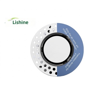 Difusor de Techo Empotrado Redondo de Plástico ABS Blanco para Ventilación Central HVAC y Suministro de Aire Fresco - Product Image 1