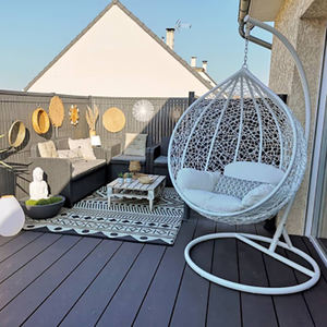 <span class=keywords><strong>Chaise</strong></span> suspendue en osier, fauteuil d'extérieur de <span class=keywords><strong>haute</strong></span> qualité, balançoire deuxième main, pour adultes - Product Image 2