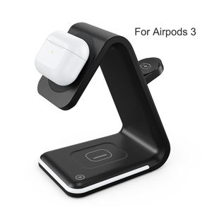 Cargador inalámbrico rápido magnético 3 en 1 de 15W para iPhone 15 14 12 13 <span class=keywords><strong>Pro</strong></span> Watch 7 <span class=keywords><strong>6</strong></span> <span class=keywords><strong>Airpods</strong></span> Dock Station 2025 - Product Image 4