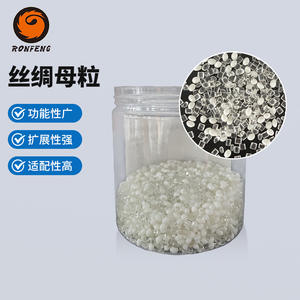 Granulés de masterbatch de soie à haut débit en gros d'usine, matériau PLA biodégradable pour consommables d'impression 3D pour PP et PE - Product Image 3