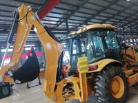 WZ10-20 Kleiner Frontlader mit Heckbagger, Zweikopf-Landwirtschafts-Baggerlader