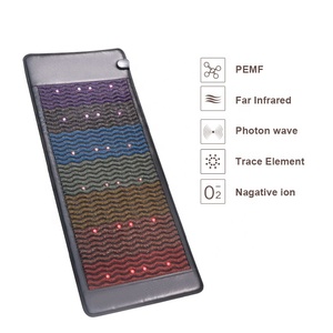 1-30Hz cuidado de la salud calefacción Arco Iris piedra preciosa iones negativos Mat turmalina infrarrojo lejano cristal <span class=keywords><strong>BioMat</strong></span> - Product Image 4