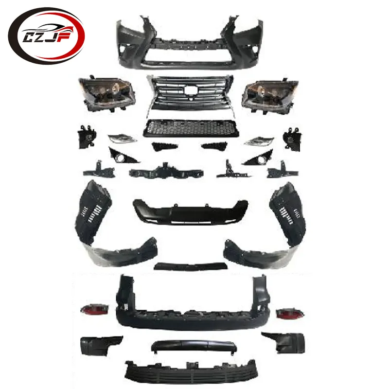 CZJF Factory price Automotive Coverage System Front Bumper Rear Bumper Body Kit For Lexus Gx 2010 Upgrades 2014